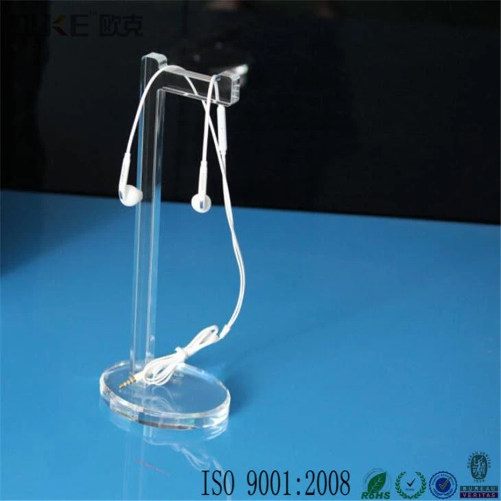 Personalized Acrylic Headphone Display Stand Headset Holder Stand