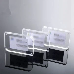 最高品質のアクリル フォト ブロック フレームのクリア