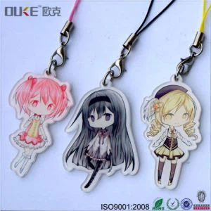 カスタム オーダーメイド漫画アクリル写真キーホルダー ブランク バルク卸売