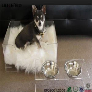 最高品質の小さなアクリルペットベッド犬のベッド販売