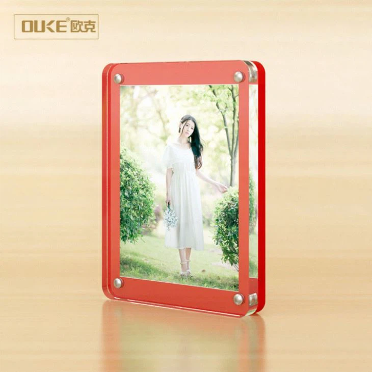 Custom Colored Magnetic Acrylic Photo Frames