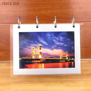 カスタマイズされたテーブルトッププロモーションアクリルカレンダー