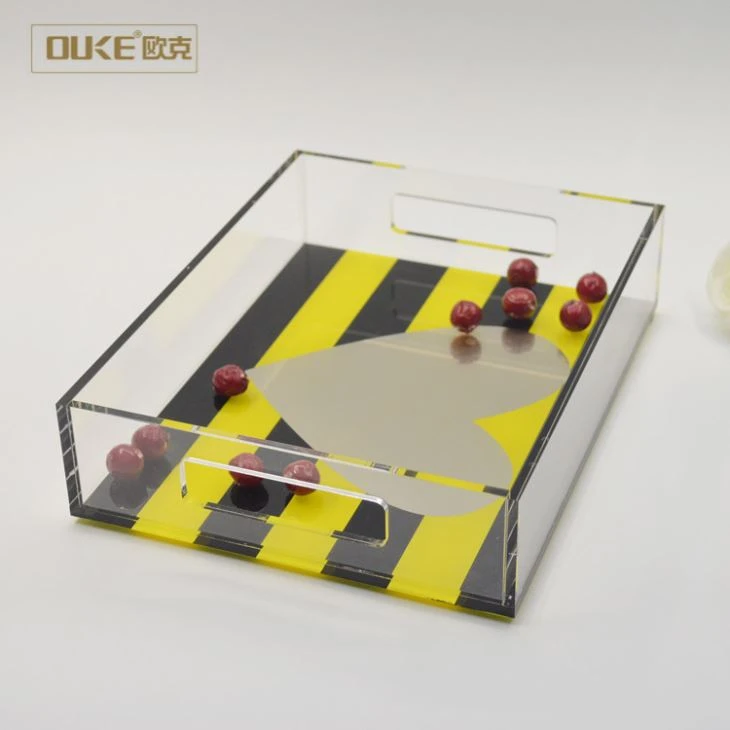 Wholesale Clear Acrylic Fruit Serving Tray