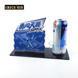 ビールディスプレイ用アクリルブルースーパーX